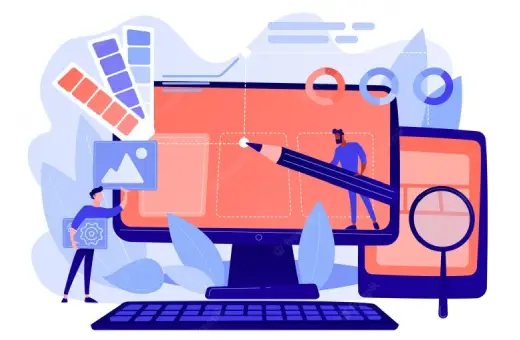 Website Designing illustration